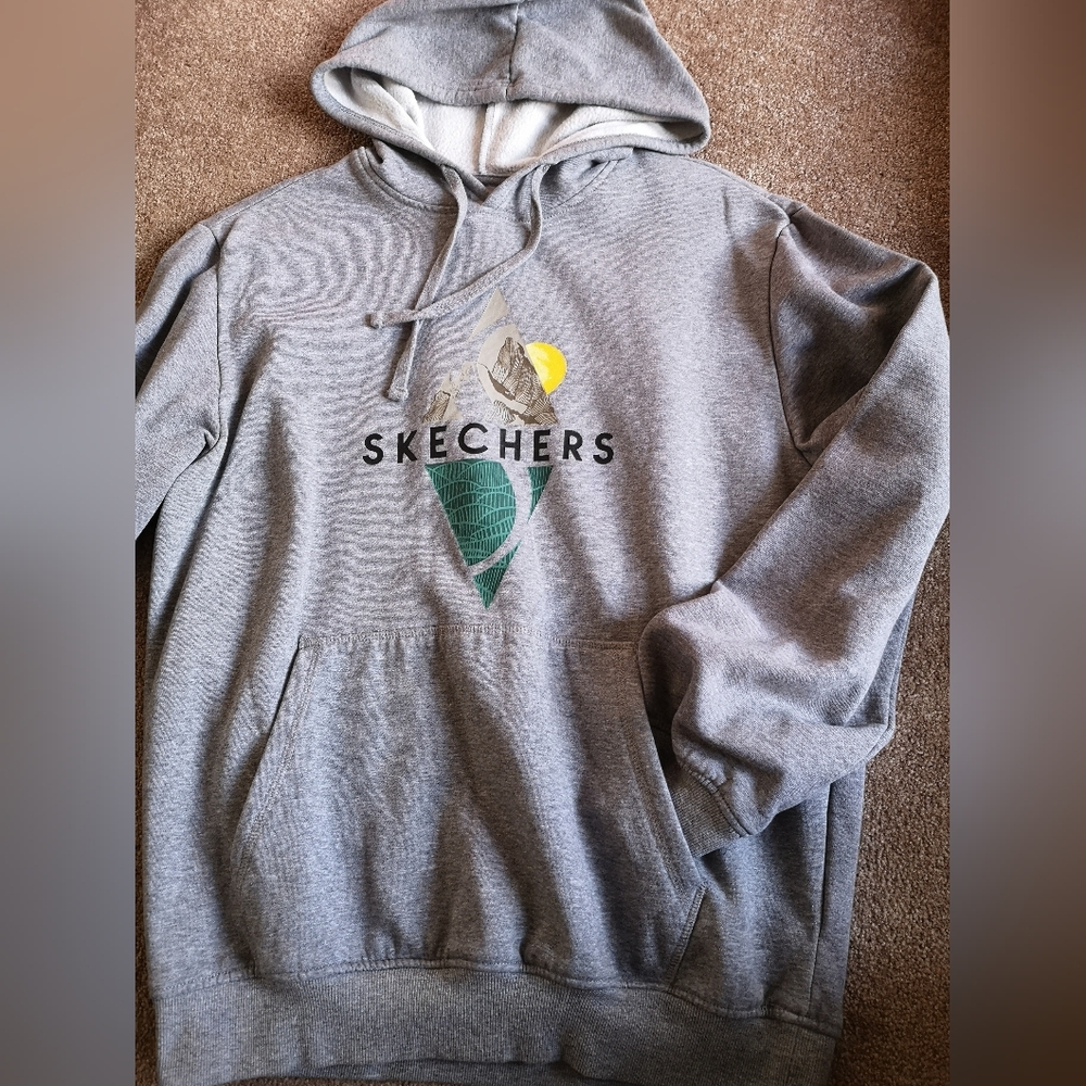 2/$50 Skechers Gray Men's Hoodie